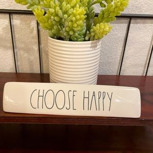 Choose Happy paper weight- Rae Dunn
